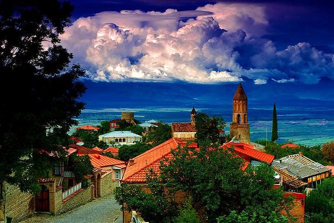 1-Day Trip to David Gareja Monastery with Rainbow Hills & Sighnaghi from Tbilisi - Natlismtsemeli Monastery: cave art plus a 6th-century foundation