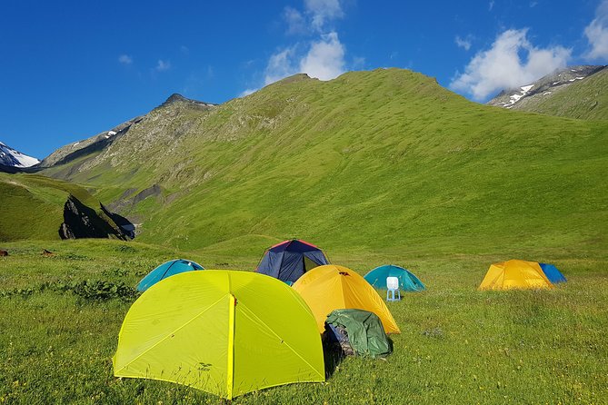7-day hiking expedition to Tusheti through the Atsunta pass - Omalo basecamp plus horse riding: Shenako and Diklo in Tusheti