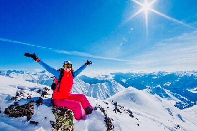 Ananuri, Gudauri ski resort, private tour - Gudauri ski time: 8 runs, multiple lifts, and your skill-level match