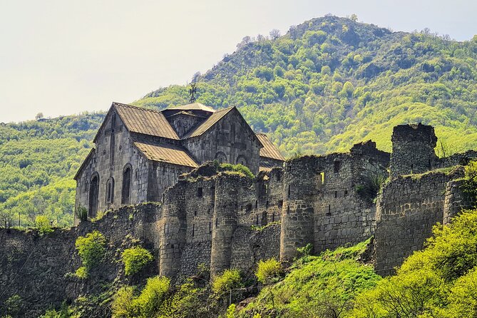 Armenia: 1 Day Soviet gems, UNESCO + Family lunch (Small group) - Akhtala Monastery: fortified walls and fresco stories
