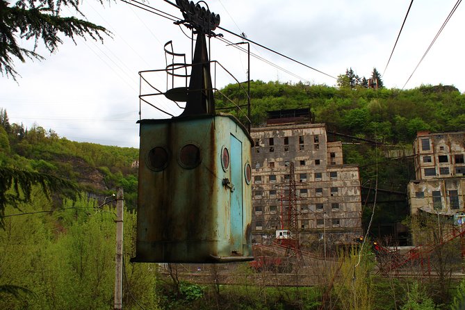 Chiatura. Soviet Past in the present. + Katskhi pillar - A Soviet Mining Town and a Georgian Monolith—Why This Day Works