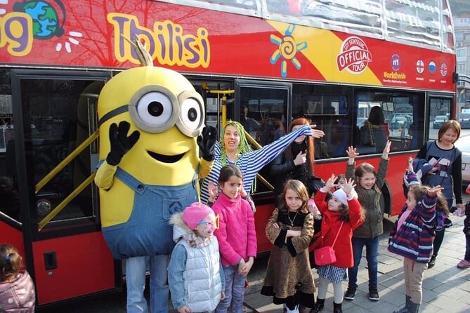 City tour Tbilisi on red bus - A 90-Minute Orientation Loop on Tbilisi’s Red Line