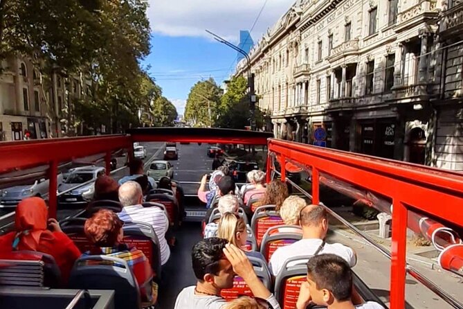 City tour Tbilisi on red bus - The Route Past Big Tbilisi Sights You’ll Actually Recognize