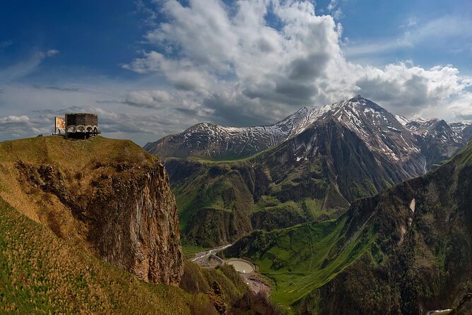 From Tbilisi: Kazbegi Day Tour, Gergeti Trinity, Ananuri &Gudauri - Stop 5: Gergeti Trinity Church and why the 4WD matters