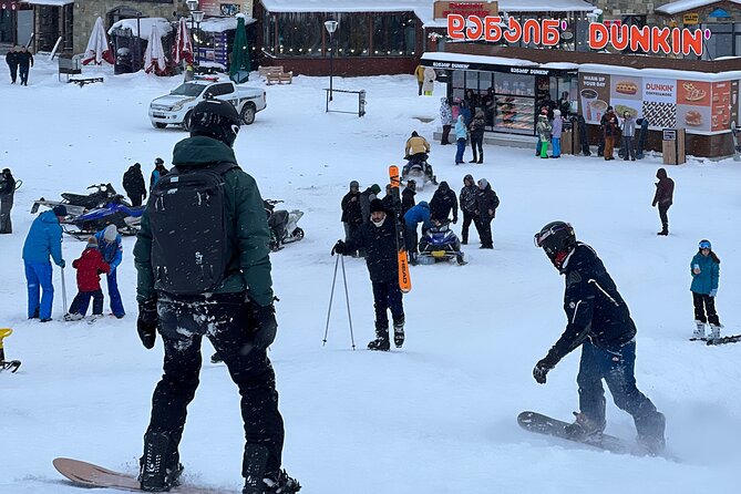 From Tbilisi to Gudauri Ski Resort, Zhinvali, Ananuri Day Trip - Pasanauri lunch break: use it to refuel, not race