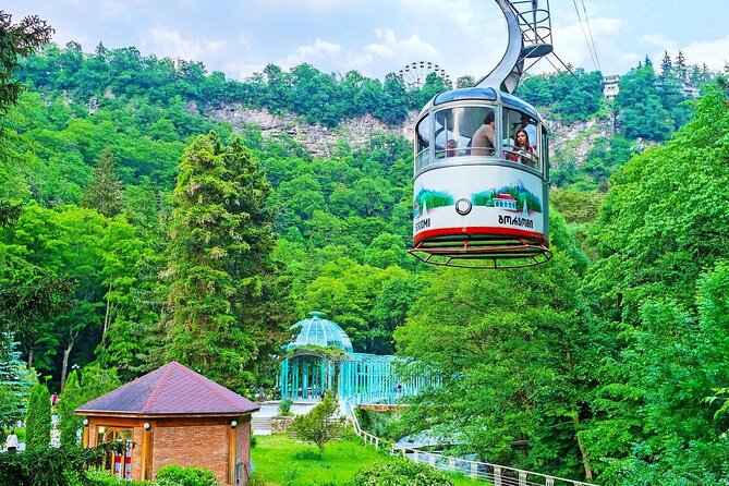 From Tbilisi: Vardzia, Rabati Castle & Borjomi Tour with Guide - Borjomi Central Park: Mineral Water Under the Blue Dome