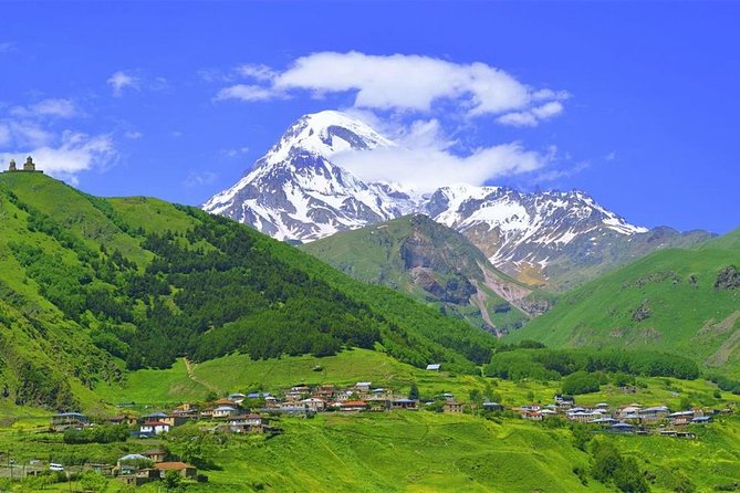 Full-Day Kazbegi Private Tour from Tbilisi - Kazbegi exploration: Gergeti’s Holy Trinity viewpoint (extra drive) and Gveleti Waterfall