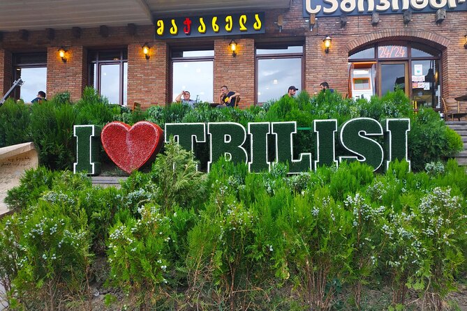 Full Day Tbilisi City Tour with Wine Tasting & Cable Car Ride - Chronicles of Georgia: the 16 pillars, biblical scenes, and a sea-facing view