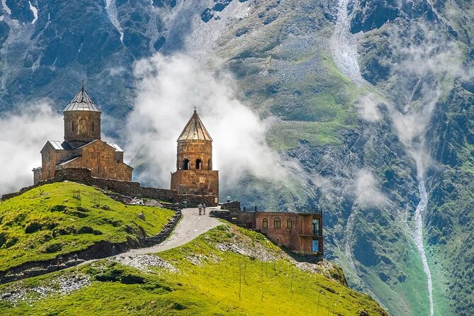 Full-day Tour in Tbilisi, Anauri, Gudauri, and Kazbegi - The Russian–Georgian Friendship Monument: political history you can see in one stop
