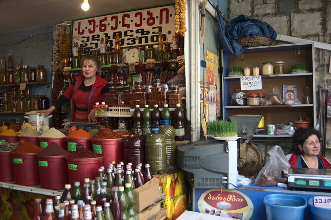 Half-Day Food Tour of Tbilisi Dezerter's Bazaar - Lunch at a Local Restaurant: Ghobi, Tonis Lobiani, and Tkemali