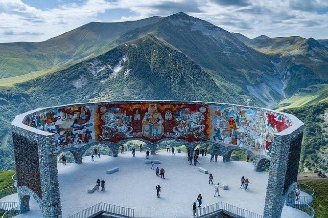 Kazbegi, Ananuri , Gudauri and Zhinvali (Group Tour) - Price and value: $15.30 for a full guided day (but no dinner)