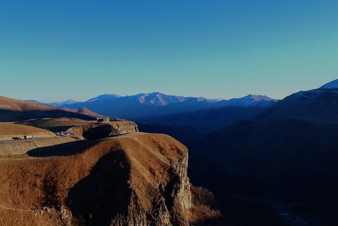 Kazbegi full day private tour + LUNCH - Stop 3: The Friendship Monument on the Georgian Military Highway