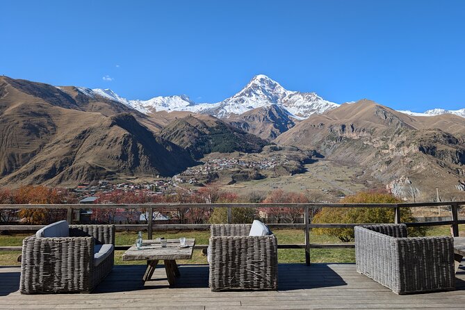 Kazbegi Gudauri and Ananuri Mountains Private Day Trip - Stop 1: Zhinvali Water Reservoir for Photos and Quick Shopping