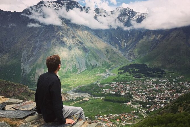 Kazbegi • Gudauri - private day trip to Mountains - Stop 2: Ananuri Fortified Castle Ensemble Above the Water