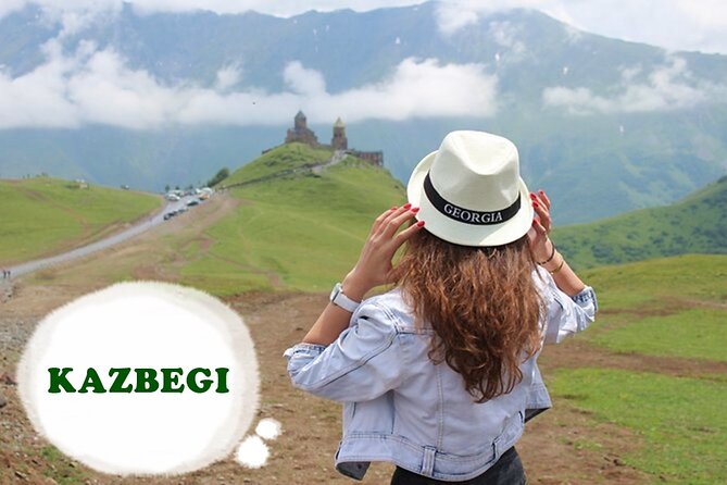 Kazbegi • Gudauri - private day trip to Mountains - Jvari Pass and the Russian–Georgian Friendship Monument at 2,395 m