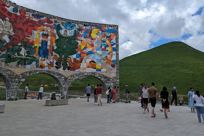 Kazbegi & Gudauri Private Full-Day Tour From Tbilisi - Rooms Kazbegi Lunch and Sno Village Giant Faces: Two Very Different Payoffs