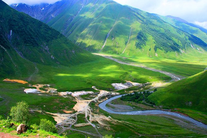Kazbegi MOUNTAIN Tour (GLORY OF THE NATURE) + MANY NEW LOCATIONS - Kvemo Mleta spring water stop: small, simple, and very “Georgia”