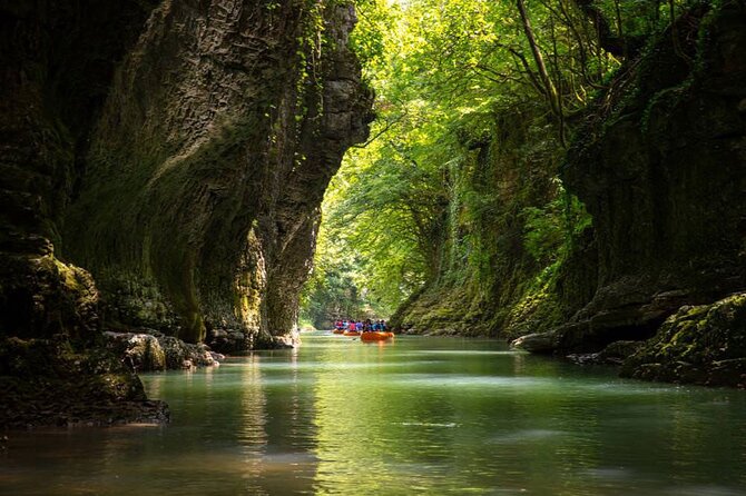 Kutaisi, Martvili Canyon & Prometheus Cave Tour from Tbilisi - Martvili Canyon: river boat views and time in the valley