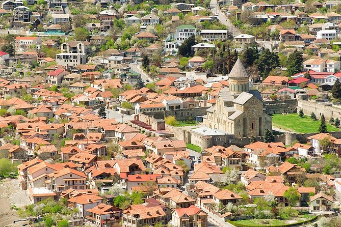 Mtskheta + Tbilisi Private Tour - Scenic drive through Freedom Square and Rustaveli Avenue