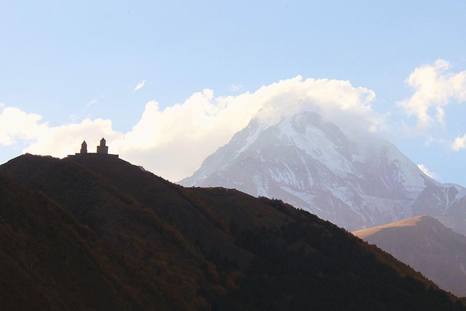 Private 1-Day Tour to Kazbegi & Gergeti Trinity Church - Stop 1: Jvari Monastery for the view of two rivers