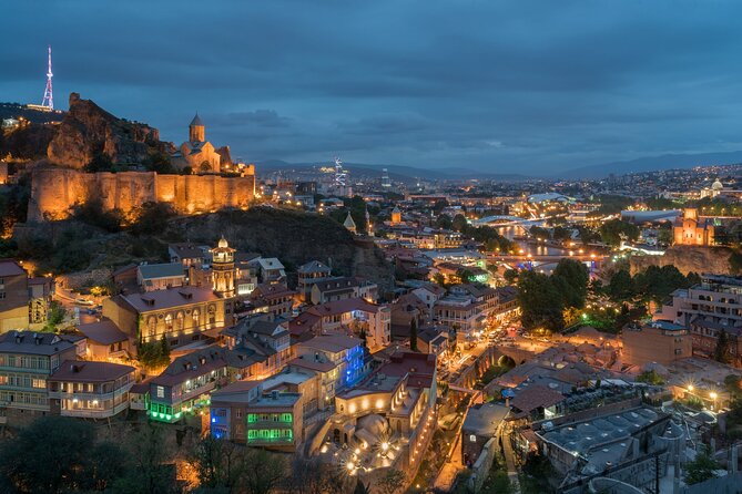 Private Adorable City Tour of Tbilisi - Jvari Church near Mtskheta: a 6th-century church that looks like it survived