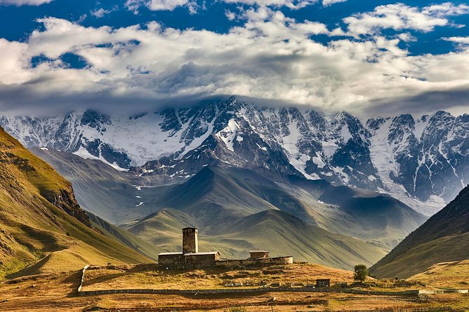 Private five days tour to Svaneti-Mestia, Ushguli, Becho,Chalaadi - Day 4: Shtugra waterfall hike, Georgian food, and chacha