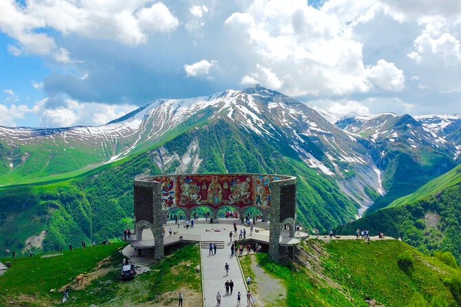 Private Kazbegi and Gudauri Mountain Tour - Stop 2: Ananuri Castle Complex Above the Aragvi River