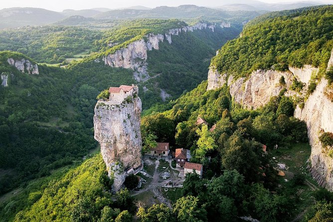 Soviet past - Private day tour to Chiatura, Katskhi pillar and Chronicles - Katskhi Pillar (Katskhi sveti): A Natural Rock With a Church on Top
