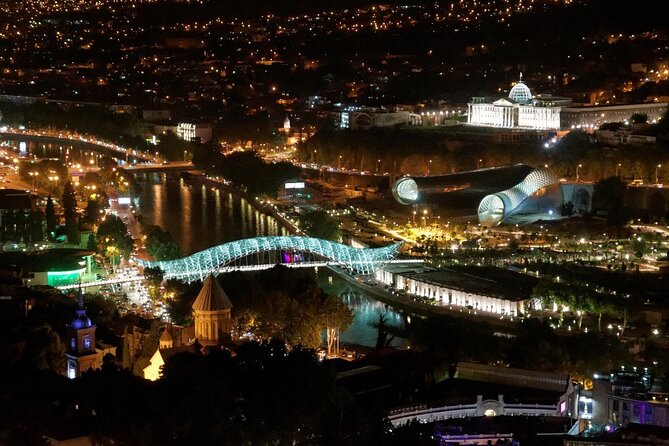 Tbilisi City Tour - Day 1 Route: Turtle Lake, Bridge of Peace, Old Town, and Rike Park