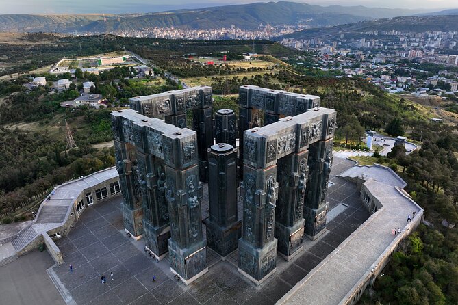 Tbilisi City Tour with Street Photography - Mother of Georgia and the Narikala connection: monument scale and cable-car drama