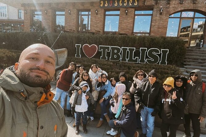 Tbilisi old town & soviet heritage - Private driver-guided Tour - Rike Park, Peace Bridge, Rustaveli Avenue, and Rezo Gabriadze’s clock tower