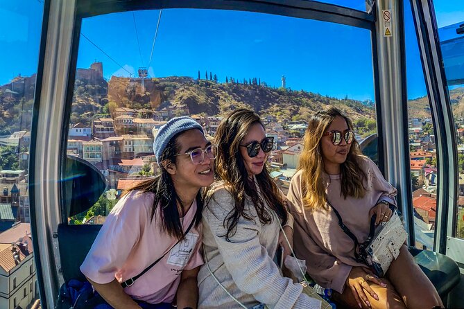 Tbilisi Walking Tour Including Cable Car and Traditional Bakery - The cable car up to the Mother of Georgia: your main skyline payoff