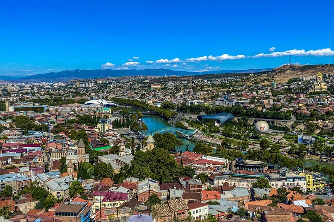 Tbilisi Walking Tour Including Cable Car and Traditional Bakery - Kartlis Deda and the Bridge of Peace: two Tbilisi symbols, one river view