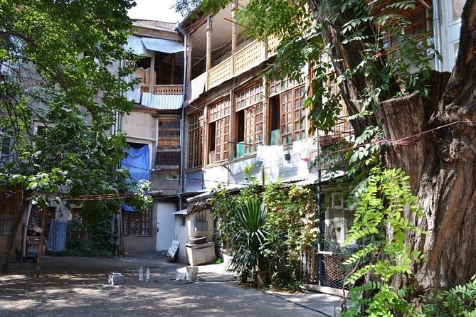 Tbilisi with all its glory and originality. (group walking tour) - An hour of Georgian wine: Tamada, courtyards, and a cellar tasting