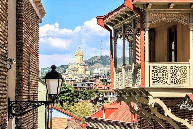 Tbilisi with all its glory and originality. (group walking tour) - Kartlis Deda: the statue with wine for lovers and a sword for enemies