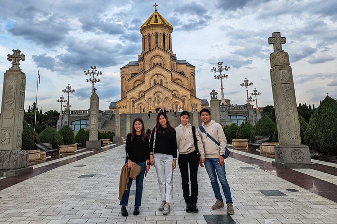 Top highlights of Tbilisi: Old City Sameba Chronicles of Georgia - Narikala Fortress: night vibes, huge views, and that must-see draw