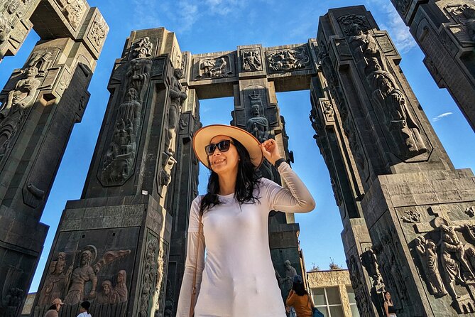 Top highlights of Tbilisi: Old City Sameba Chronicles of Georgia - Leghvtakhevi Waterfall: a 22-meter photo stop near Abanotubani