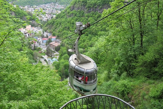 Uplistsikhe-Borjomi-Gori-Mtskheta - Borjomi Central Park: mineral water and optional cable car views