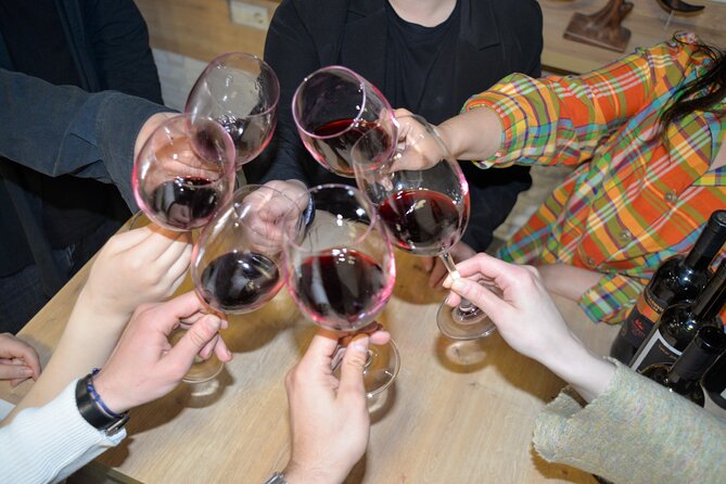 Wine Tasting in Tbilisi - What you actually get: four wines, chacha, water, and dry fruit